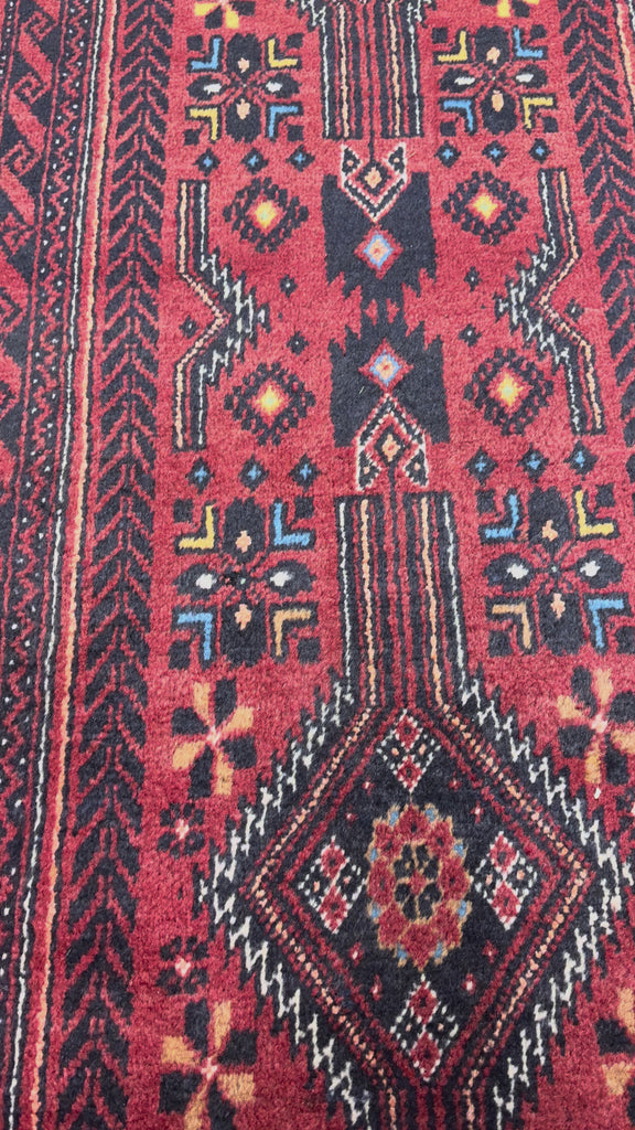 Baluch Runner, original product video 1, hand-knotted wool pile. SKU RR 30711.