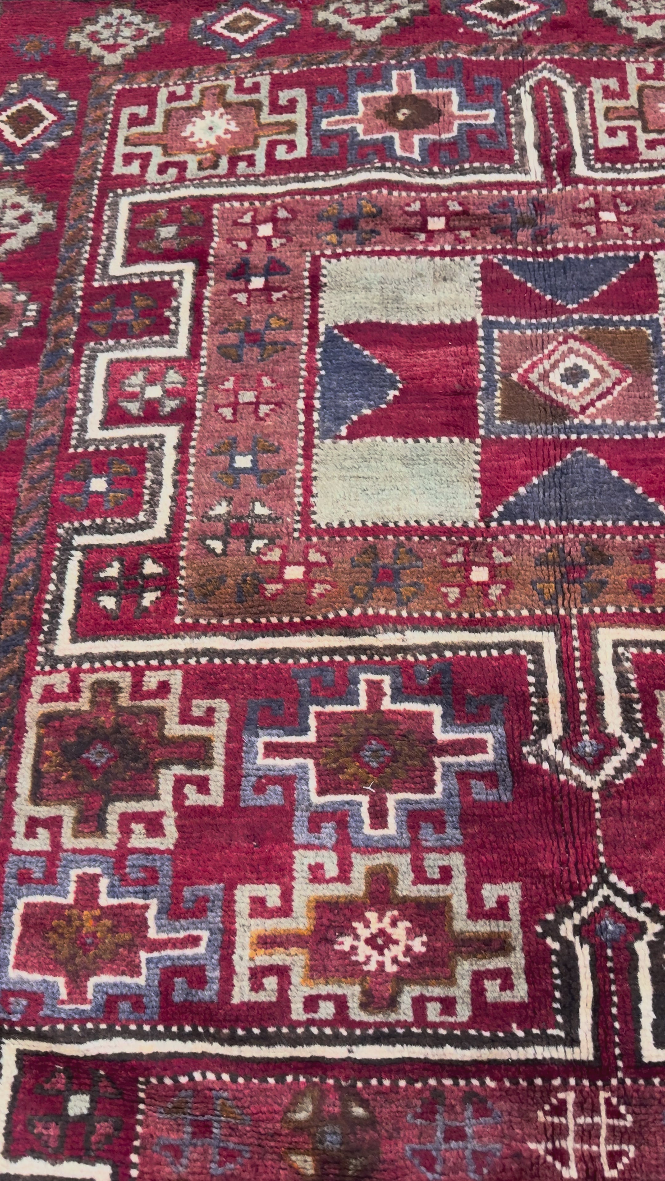 Persian Quchan Kurdish Rug, original product video 1. SKU 30811.