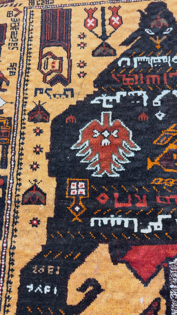 Afghan War Rug, original product video 2. SKU RR 30294.