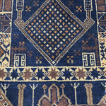 Vintage Afghan Wool Runner. Original rug video; SKU 101776; source IMG_7364.MOV.