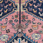 Vintage Afshar Luri Rug, original product video 1, hand-knotted wool pile. SKU RR 32536.
