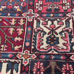 Vintage Shalamzar Bakhtiari Wool Rug. Original rug video; SKU EE 1.1551; source IMG_7338.