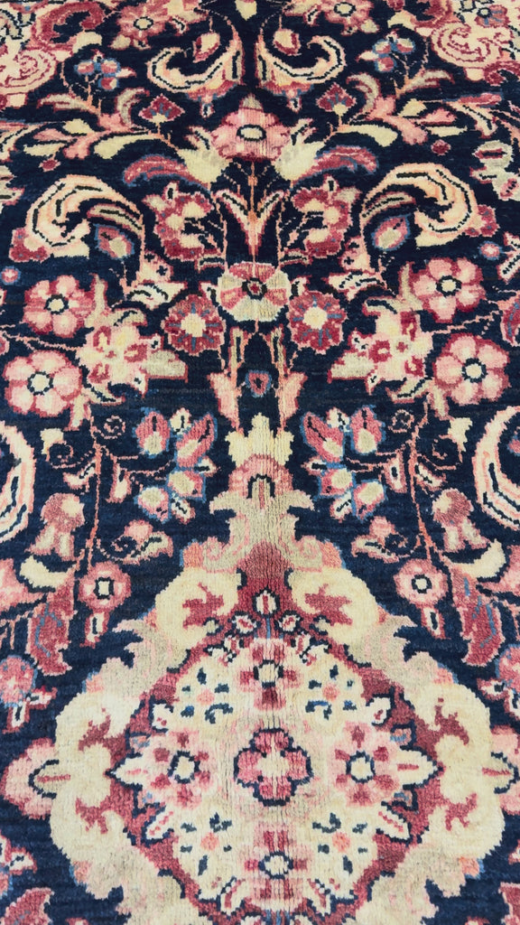Vintage Mahallat Rug, original product video 1, hand-knotted wool pile. SKU RR 30875.