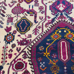 Vintage Sirjan Luri Afshar Rug, original product video 2, hand-knotted wool pile. SKU RR 32447.