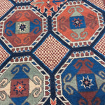 Afghan Runner, original product video 2, hand-knotted wool pile. SKU 1.0008.
