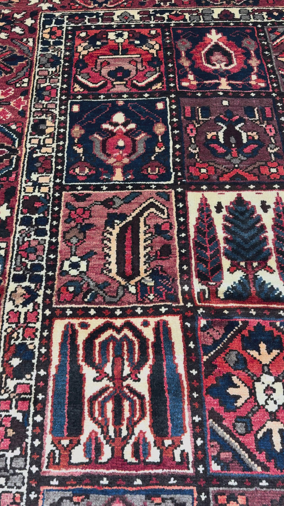 Bakhtiari hand-knotted rug, original video RR 32608 1.mov