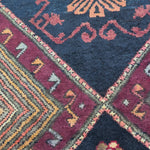Vintage Qareh Chaman Runner, original product video 2, hand-knotted wool pile. SKU MR-6.