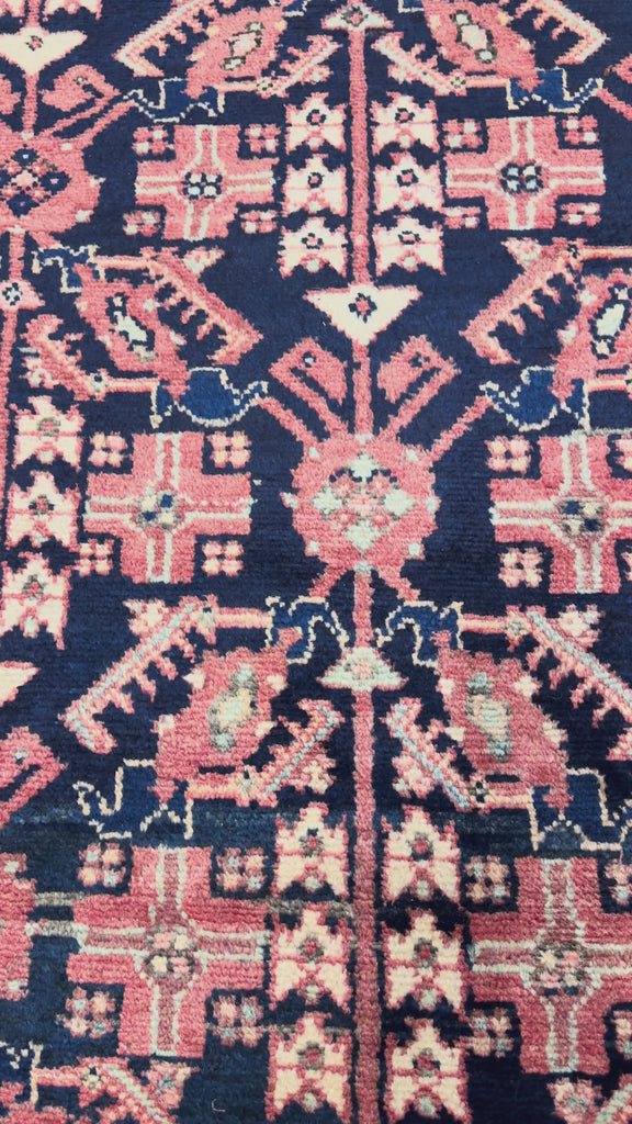 Vintage Dargazin Hamadan Wool Runner. Original rug video; SKU RR 30725; source IMG_7402.
