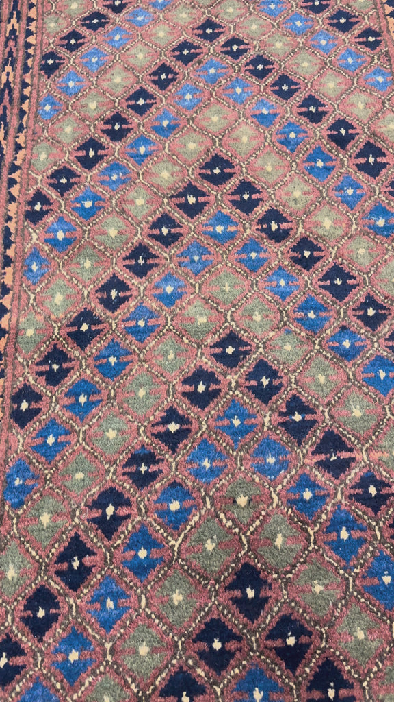 Afghan Runner, original product video 1, hand-knotted wool pile. SKU 1.0010.