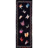 Afghan Suzani Needlework Runner | 60 x 180 cm | Code 14752 — full rug view