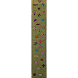 Afghan Suzani Needlework Runner | 60 x 350 cm | Code 17045 — full rug view
