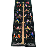 Afghan Suzani Needlework Kilim | 80 x 200 cm | Code 20024 — full rug view