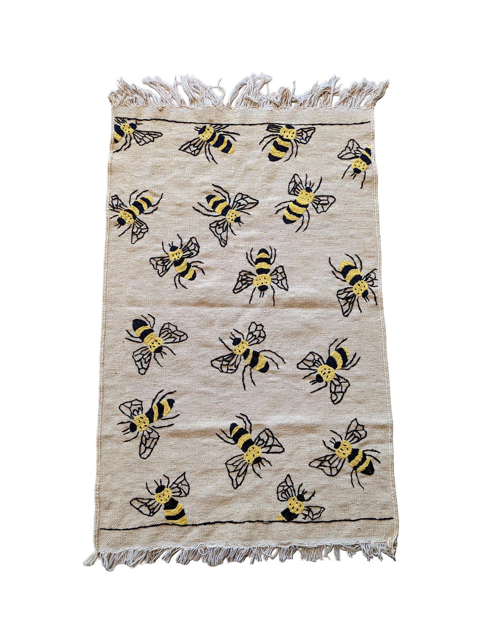 Afghan Suzani Needlework Kilim | 80 x 120 cm | Code 20043 — full rug view