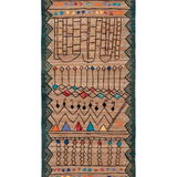 Afghan Suzani Needlework Kilim | 85 x 168 cm | Code 50561 — full rug view
