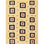 Afghan Maimana Kilim | 194 x 291 cm | Code 12403 — full rug view