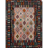 Afghan Maimana Kilim | 256 x 355 cm | Code 840 — full rug view