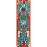 Afghan Maimana Runner | 80 x 273 cm | Code 10555 — full rug view