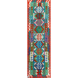 Afghan Maimana Runner | 80 x 273 cm | Code 10555 — full rug view