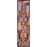 Afghan Maimana Runner | 78 x 298 cm | Code 10556 — full rug view
