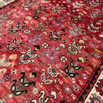 Vintage Baluch Rug — Persimmon Orchard & Ivory Border. Additional original photograph showing the rug's surface, design and weave. SKU 52507092.