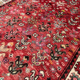 Vintage Baluch Rug — Persimmon Orchard & Ivory Border. Additional original photograph showing the rug's surface, design and weave. SKU 52507092.