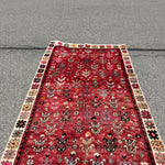 Vintage Baluch Rug — Persimmon Orchard & Ivory Border. Additional original photograph showing the rug's surface, design and weave. SKU 52507092.