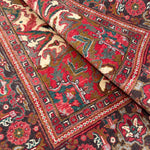 Heriz Rug — Soft Brick Red & Ivory Medallion. Additional original photograph showing the rug's surface, design and weave. SKU 52510146.