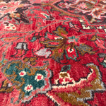 Heriz Rug — Soft Brick Red & Ivory Medallion. Additional original photograph showing the rug's surface, design and weave. SKU 52510146.