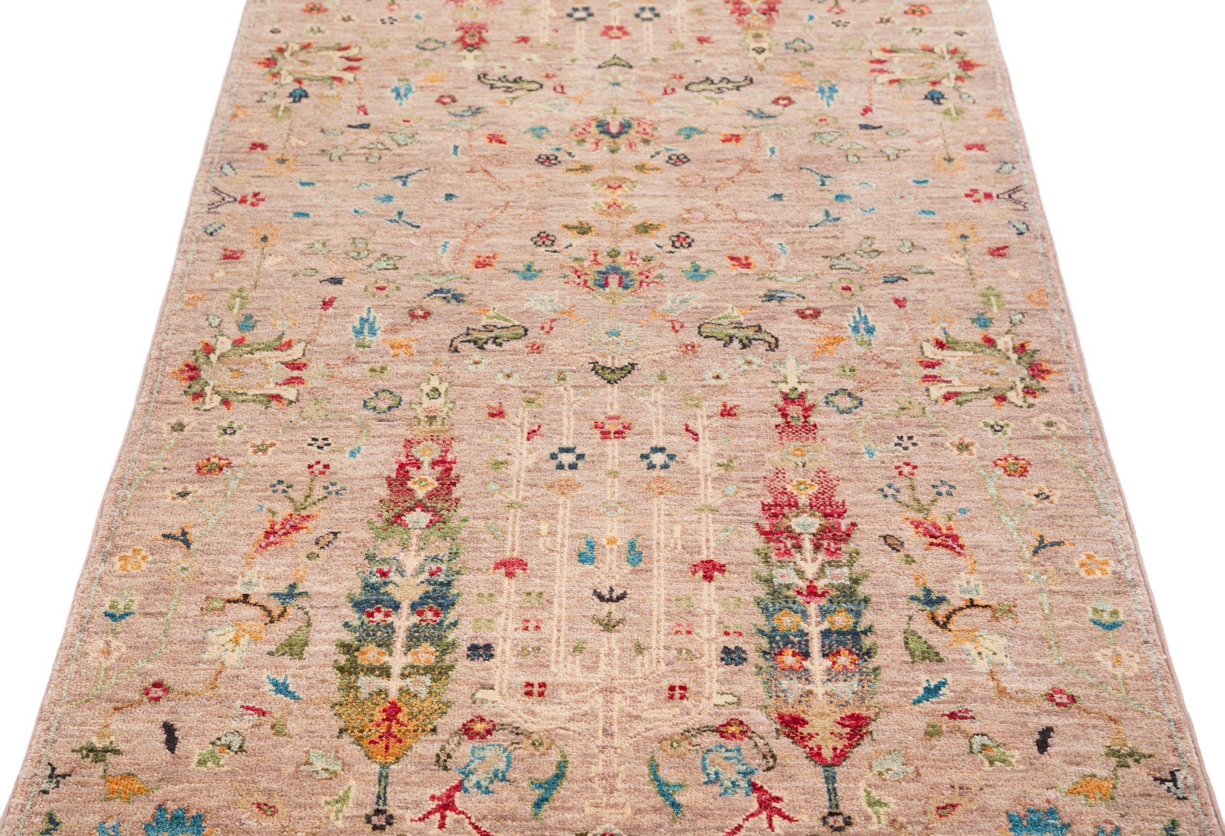 Chobbi Runner in beige and multicolor — pattern, texture or angled view