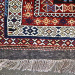 Semi-antique Caucasian Runner Rug | 3' 5" x 8' 10" - Rug the Rock -