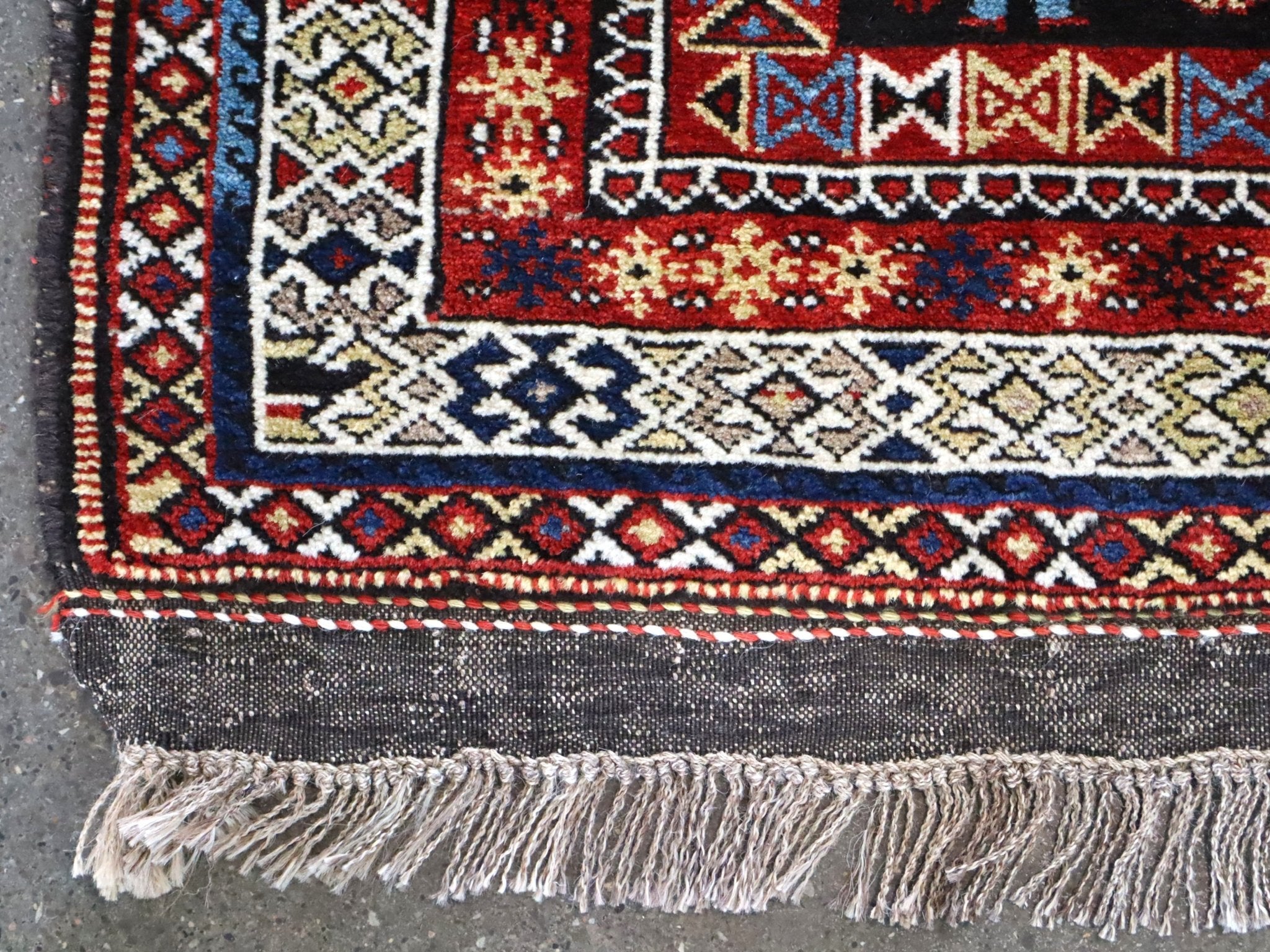 Semi-antique Caucasian Runner Rug | 3' 5" x 8' 10" - Rug the Rock -