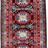 Semi-antique Caucasian Runner Rug | 3' 5" x 8' 10" - Rug the Rock -