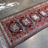 Semi-antique Caucasian Runner Rug | 3' 5" x 8' 10" - Rug the Rock -