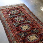 Semi-antique Caucasian Runner Rug | 3' 5" x 8' 10" - Rug the Rock -