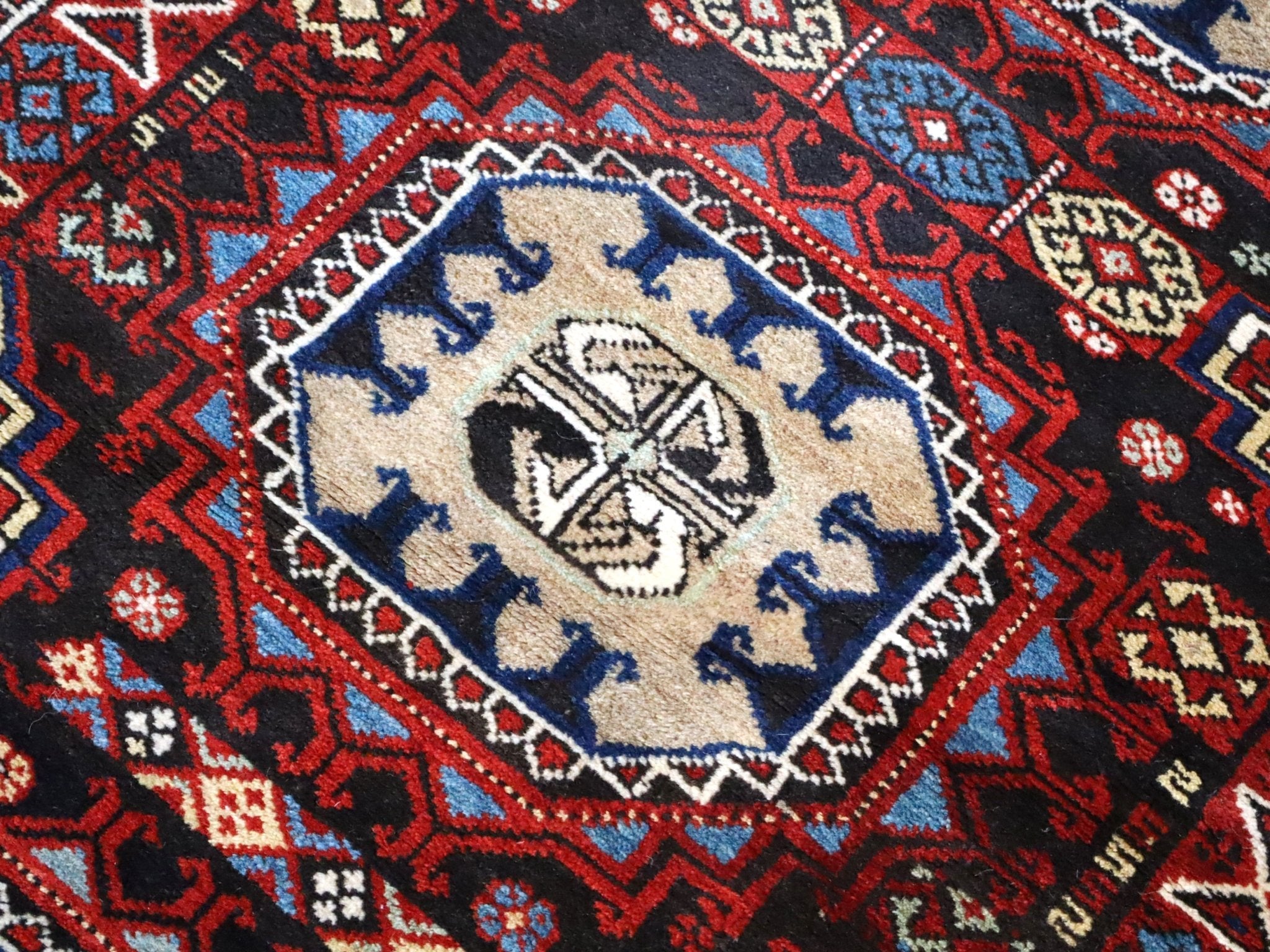 Semi-antique Caucasian Runner Rug | 3' 5" x 8' 10" - Rug the Rock -