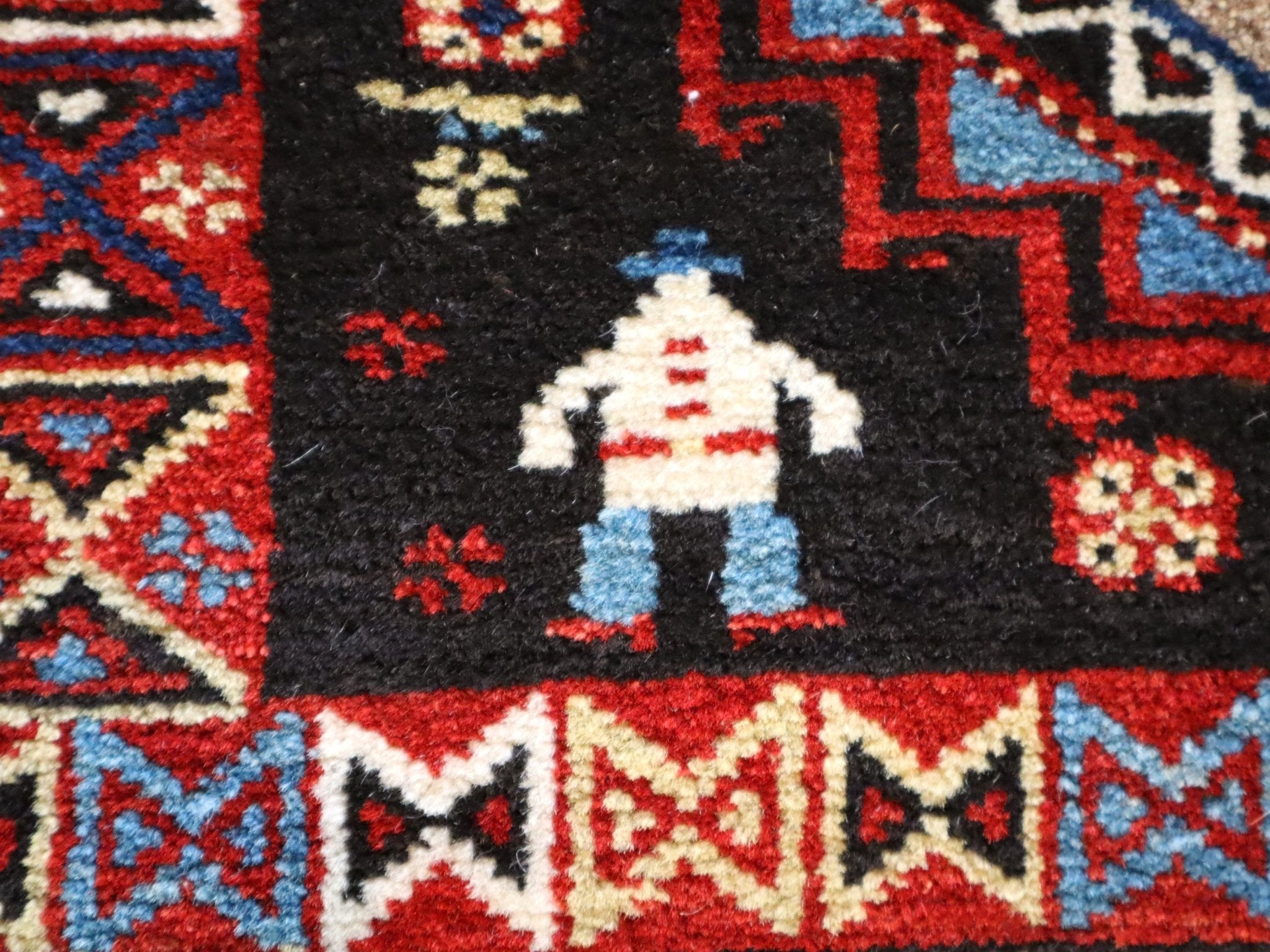 Semi-antique Caucasian Runner Rug | 3' 5" x 8' 10" - Rug the Rock -