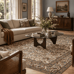 Tabriz Rug — Jewel-Tone Florals on Ivory | 9'8" × 12'4" - Rug the Rock - availableFloralHand-knotted