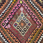 Turkish Kars Kilim Rug | 3' 11" x 10' 6" - Rug the Rock