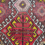 Turkish Kars Kilim Runner Rug | 3' 11" x 8' 10" - Rug the Rock