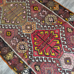 Turkish Kars Kilim Runner Rug | 3' 11" x 8' 10" - Rug the Rock