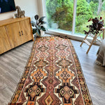 Turkish Kars Kilim Runner Rug | 4' 2" x 11' 6" - Rug the Rock