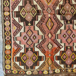 Turkish Kars Kilim Runner Rug | 4' 2" x 11' 6" - Rug the Rock