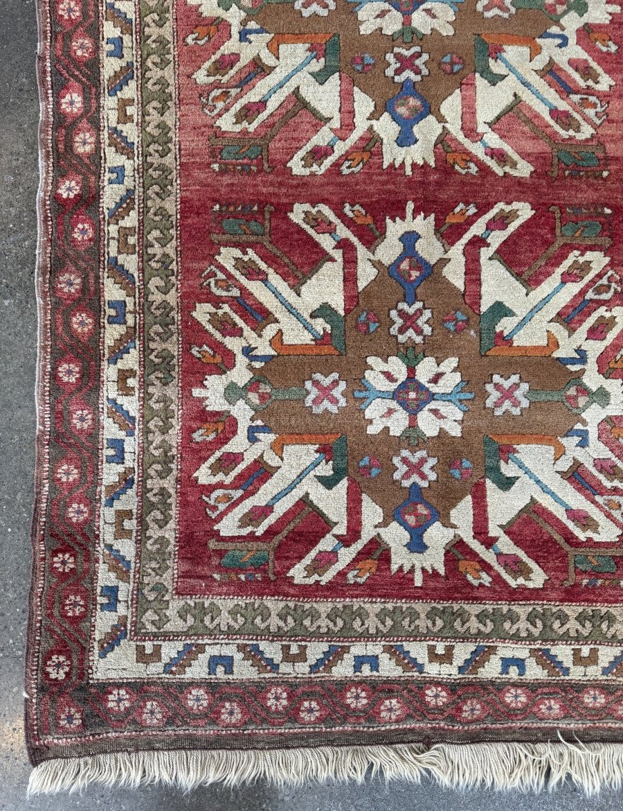 Turkish Kars Rug | 4' 5" x 6' 3" - Rug the Rock - 