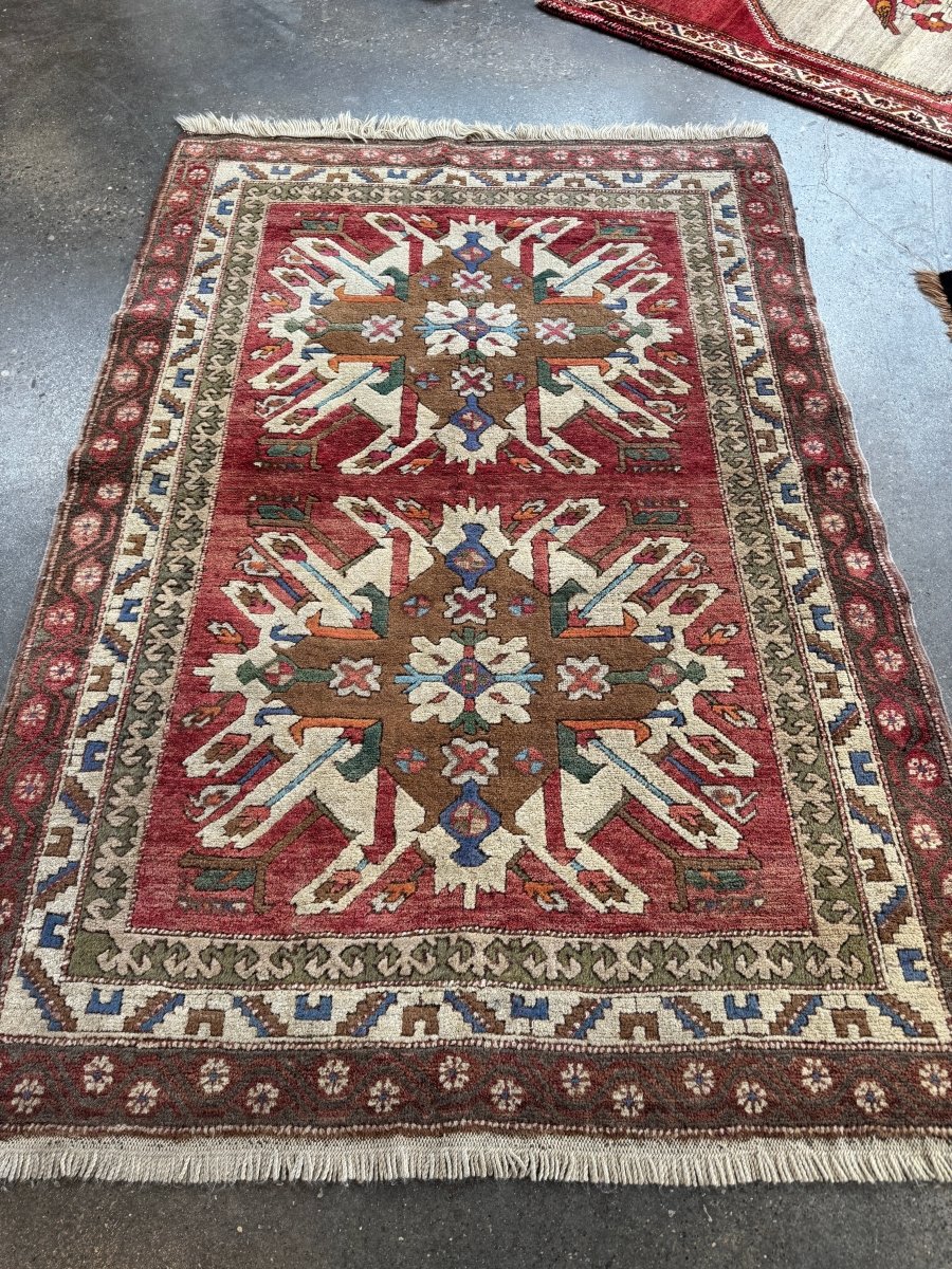 Turkish Kars Rug | 4' 5" x 6' 3" - Rug the Rock - 