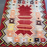 Turkish Kilim Rug | 3' 10" x 5' 5" - Rug the Rock -