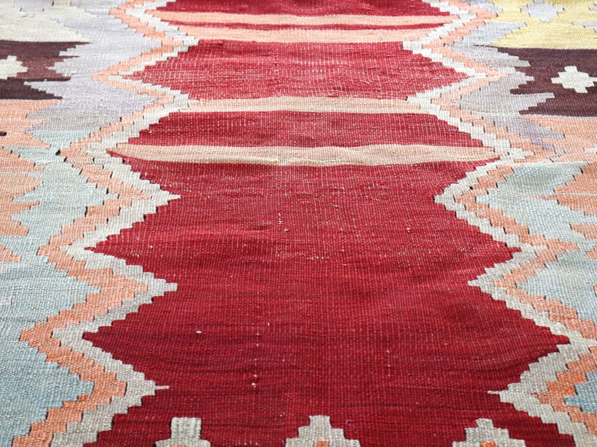 Turkish Kilim Rug | 3' 10" x 5' 5" - Rug the Rock -