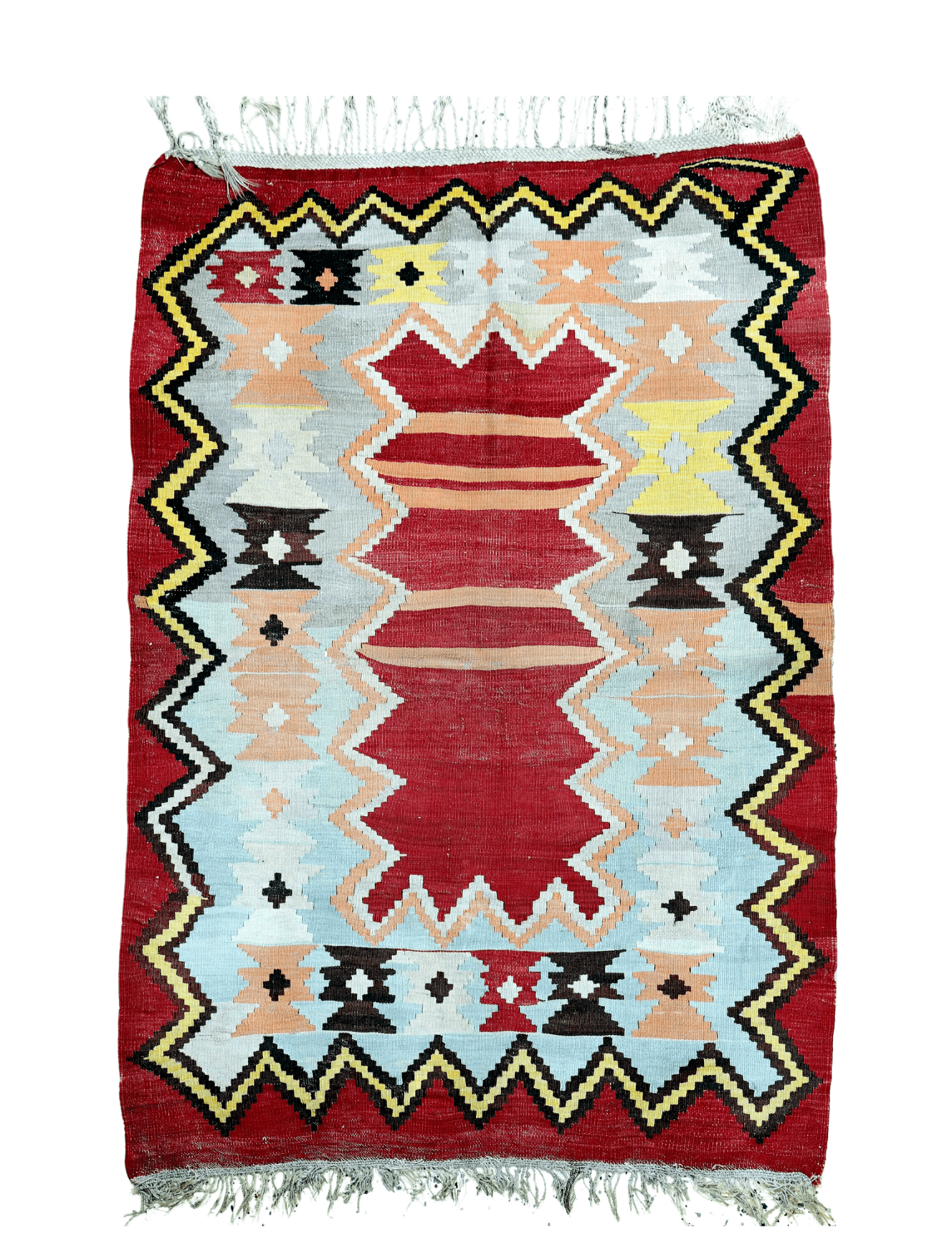 Turkish Kilim Rug | 3' 10" x 5' 5" - Rug the Rock -