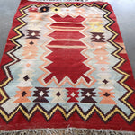 Turkish Kilim Rug | 3' 10" x 5' 5" - Rug the Rock -