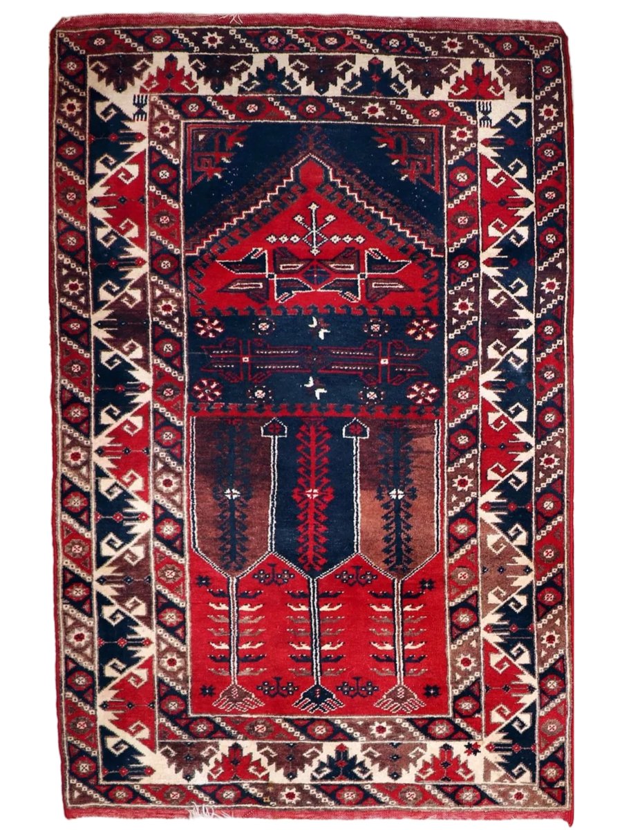 Turkish Konya Rug | 4' 2" x 6' 6" - Rug the Rock - 4 x 65 x 7Medium Rugs | 3' 6' x 4' x 7'