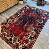 Turkish Konya Rug | 4' 2" x 6' 6" - Rug the Rock